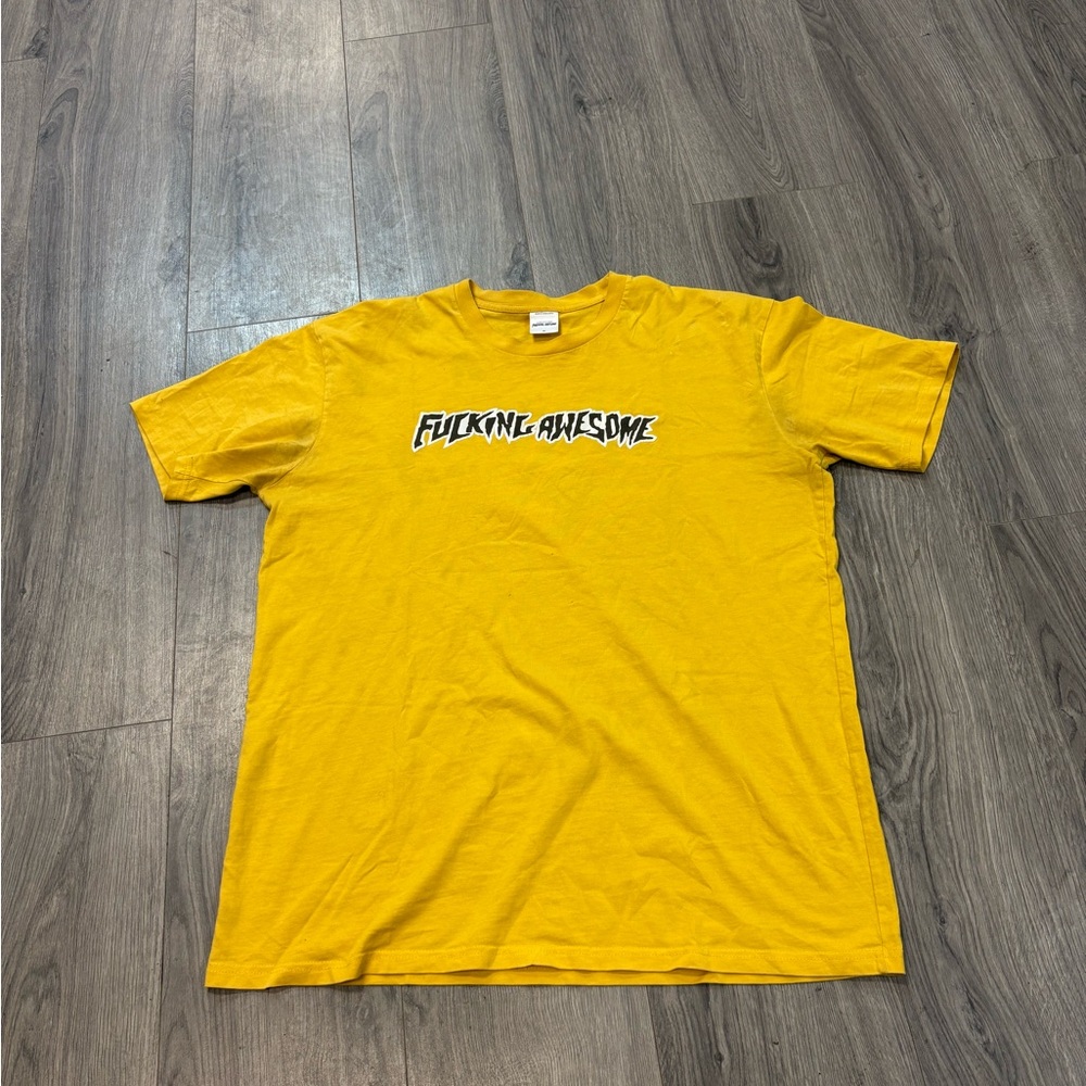 FA Bold Yellow Graphic Tee